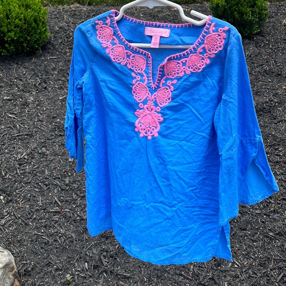 Girls Lilly Pulitzer beach cover-up